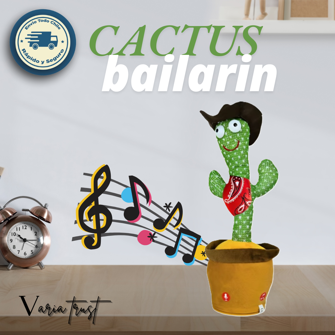 Cactus Bailarín Voz Musical Juguete