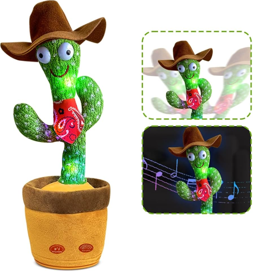 Cactus Bailarín Voz Musical Juguete